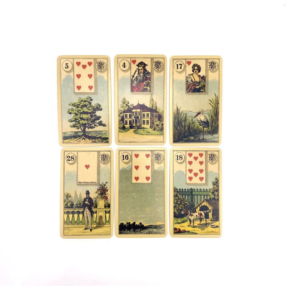 Future Grand Tableau Lenormand Oracle Cards Girls Cards Boardgame Ceremonial Magic No Guidebook Lenormand