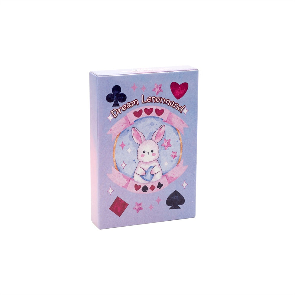 42pcs Rana Psychic Dream Lenormand Tarot Deck Wizard Oracle Cards Deck  Prophecy Deck Lenormand