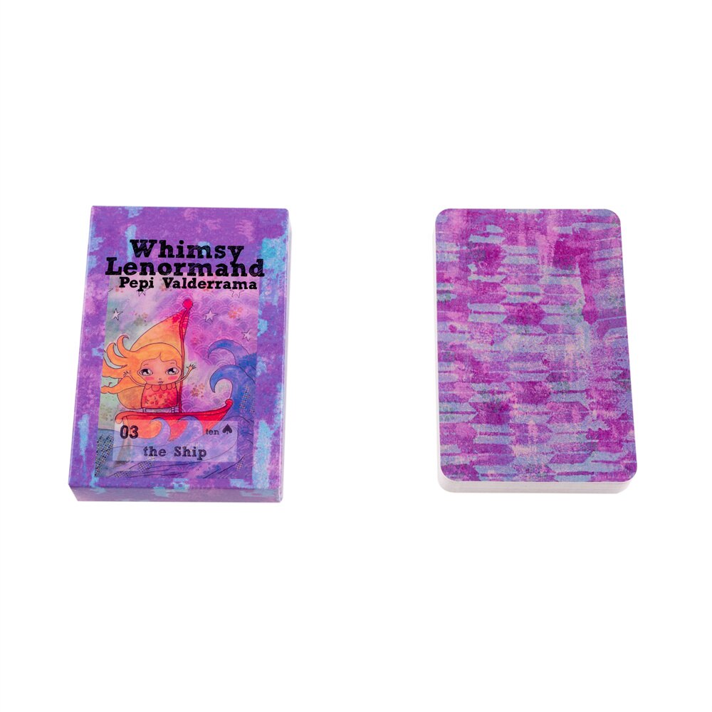 Divination Whimsy  Lenormand Tarot Deck Women Oracle Deck Mystical Deck Lenormand