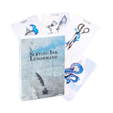Auspice Scrying Ink Lenormand Oracle Ladies  Cards Deck  High Magic Deck Lenormand