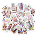 12*7cm English Pastel Rider Tarot Tarot Cards Original Women Card Game Sixth Sense  Tarot Aesthetic