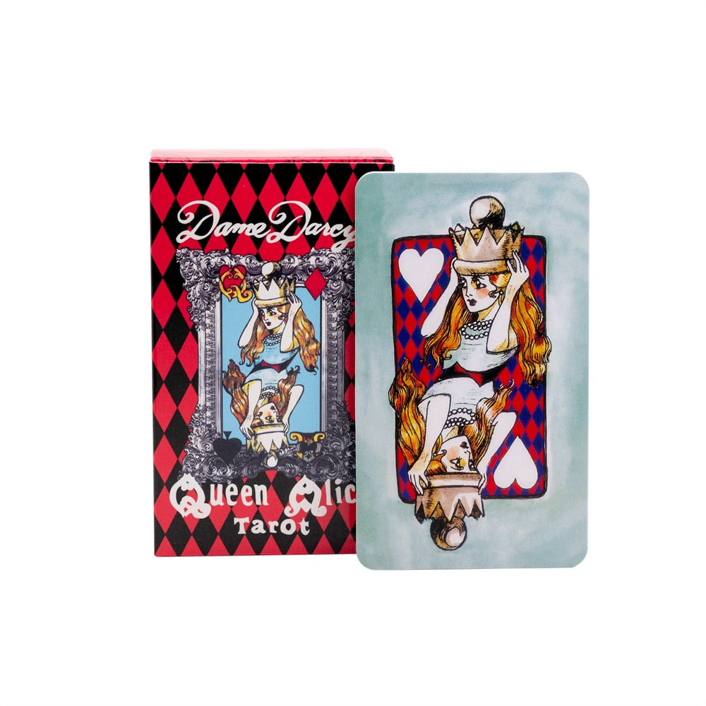 Mysterious Queen Alice Tarot Oracle Card Augur Boardgame Magic  Waite Tarot Cards