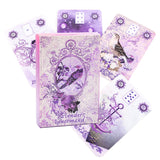 Mysterious  Lavender Lenormand Oracle Cards Forparty Purple Card Games  Amazing Vintage Lenormand