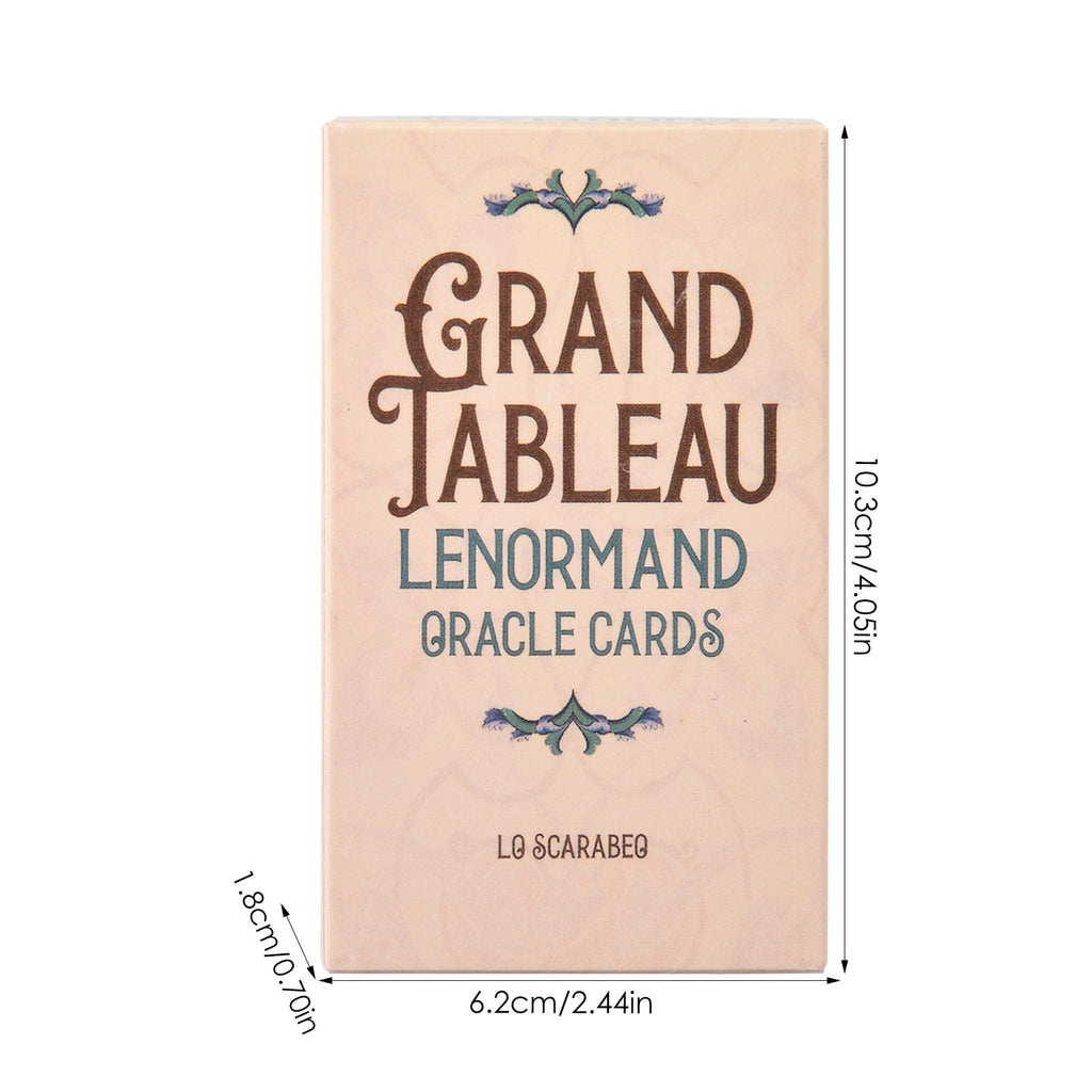 Future Grand Tableau Lenormand Oracle Cards Girls Cards Boardgame Ceremonial Magic No Guidebook Lenormand