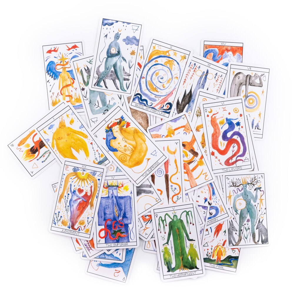 Augury The Lilifer Tarot Oracle Card Spirit  Board Game Precise Waite Tarot Cards