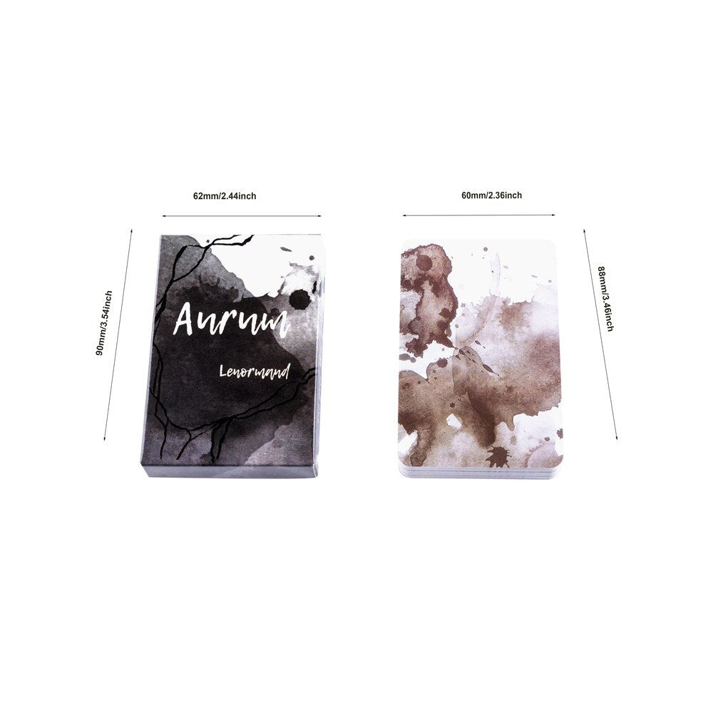 Telling Aurnm  Lenormand Oracle Cards Forparty  Boardgame Magic Deck Lenormand