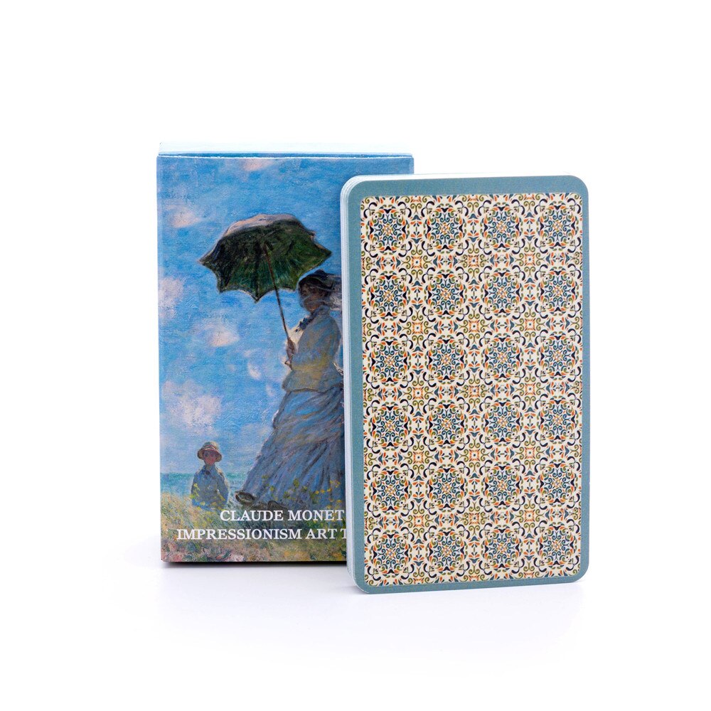 Divination Claude Monet Impressionism Art Tarot Deck Magic Arts Cards Deck For Adult Waite Tarot Cards