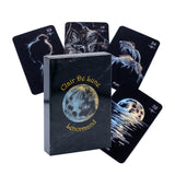 Divination Clair De Lune Lenormand Cards Original Sortilege  Nice Board Game  High Magic Bird Lenormand