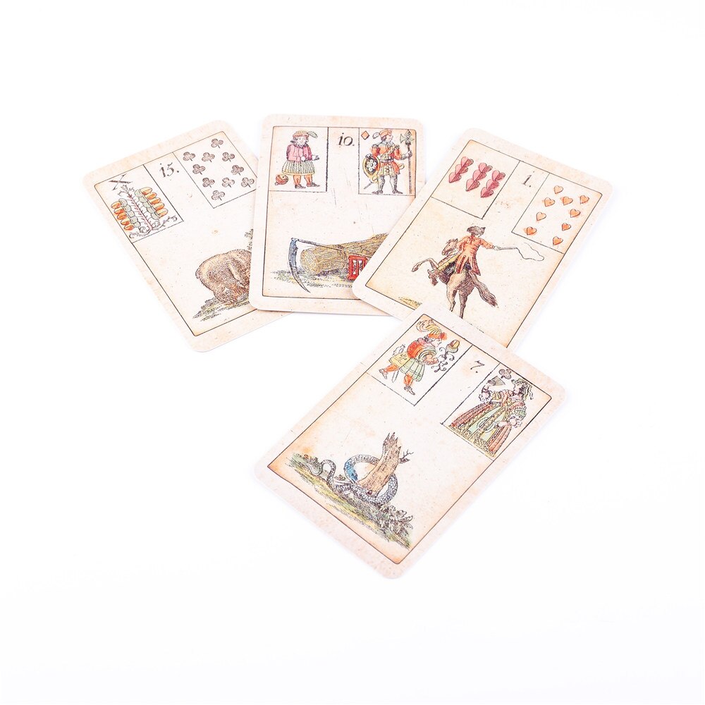 Divine 1777 Ur Original Lenormand Deck Girls  Cards Deck  For Kids Deck Lenormand