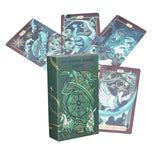 12*7cm Practise Divination Untamed Mystery Tarot Cards Original Women  Board Game Predict  Tarot Deck Rider Waite