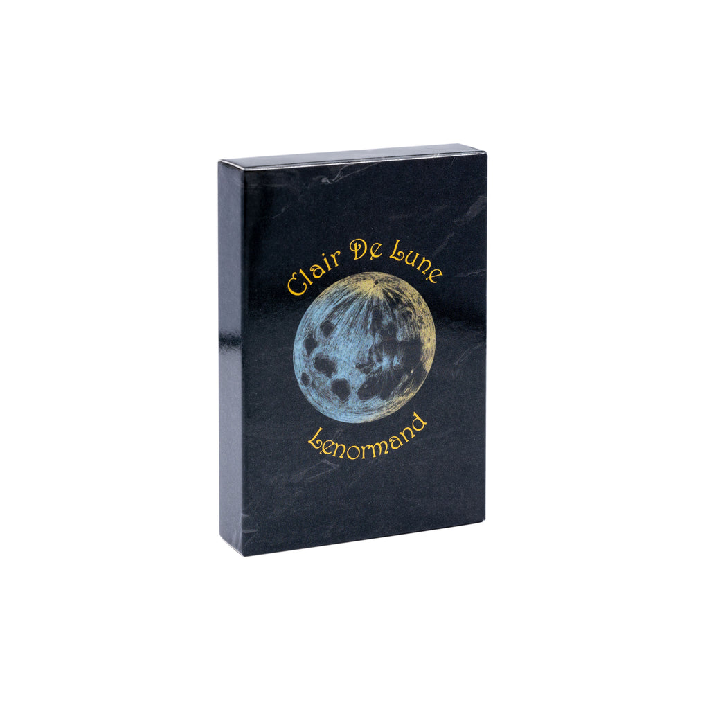 Divination Clair De Lune Lenormand Cards Original Sortilege  Nice Board Game  High Magic Bird Lenormand