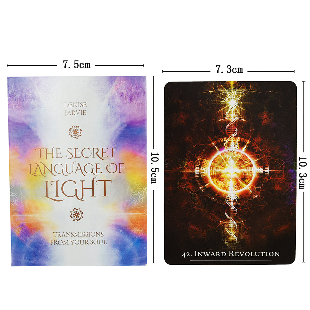 beviser Observation skøjte The Secret Language Of Light Oracle Cards Transmissions From Your Soul Deck  – HeroDaughter